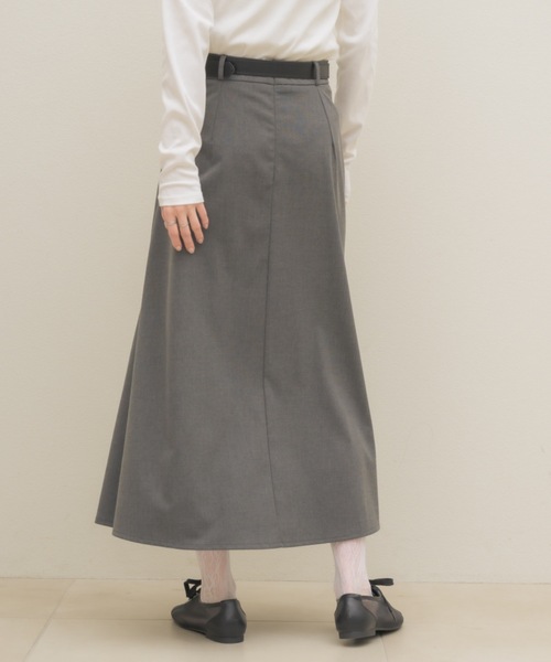 NEUNA(ヌナ)の「【大人気ミディスカートから春夏ver.が登場!】プリーツミディスカート(スカート・レディース・ベージュ/グレー/ブラック・MEDIUM)」の19枚目の写真