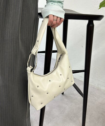 mystic | loti スタッズホーボーBAG(ハンドバッグ)