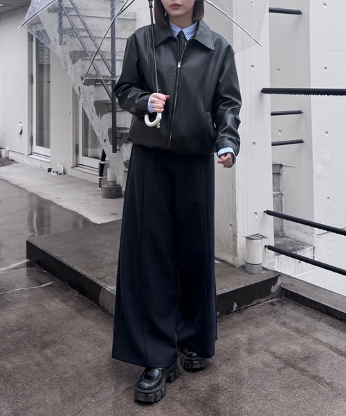 Gaphos （ガフォス）の「ルーズフィットストライプシャツ（シャツ/ブラウス・メンズ・サックスブルー/ホワイト/ブルー・1/2）」の21枚目の写真