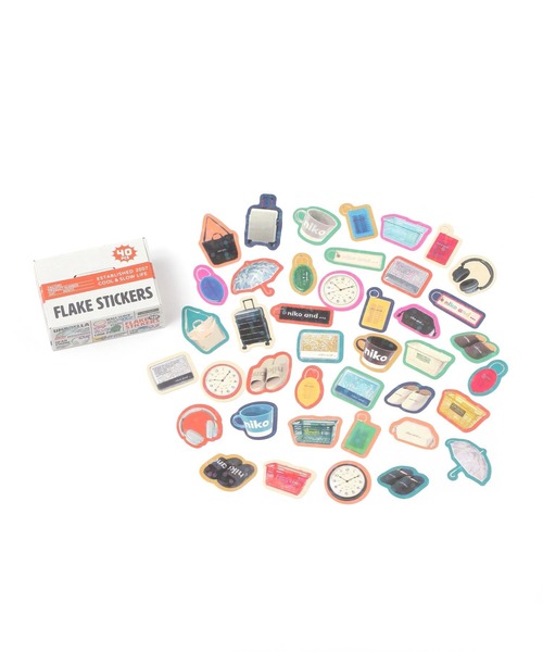 niko and...（ニコアンド）の「オリジナル 箱フレークシール（ステッカー/テープ・レディース・その他3/その他2/その他1・0）」の11枚目の写真