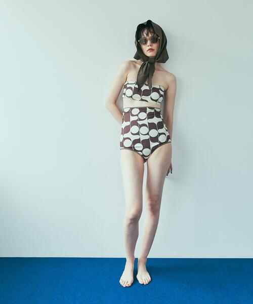 URBAN RESEARCH（アーバンリサーチ）の「『2サイズ展開』『UVカット』Swim URBAN RESEARCH　スイムリバーシブルショーツ（水着・レディース・グリーン系その他/ブラウン系その他・SMALL/MEDIUM）」の5枚目の写真