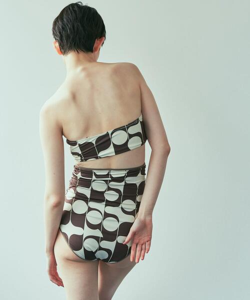 URBAN RESEARCH（アーバンリサーチ）の「『2サイズ展開』『UVカット』Swim URBAN RESEARCH　スイムリバーシブルショーツ（水着・レディース・グリーン系その他/ブラウン系その他・SMALL/MEDIUM）」の9枚目の写真