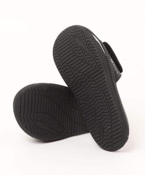 【PUMA】 プーマ SOFTRIDEPRO SLIDE 24 V BK/SILVER 国内発送 セール】PUMA プーマ SOFTRIDEPRO SLIDE 24 V SOFTRIDEPRO