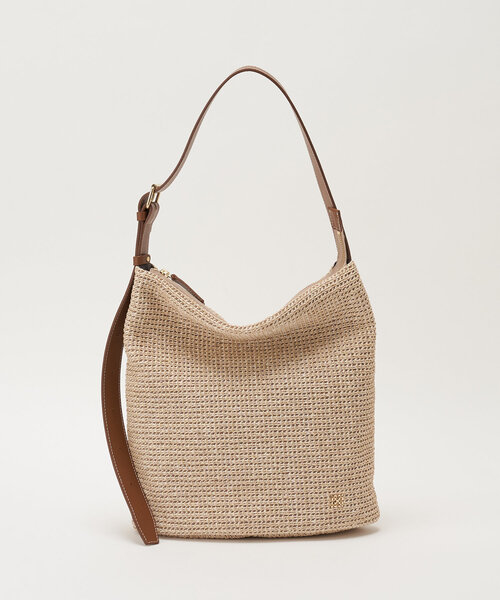[新品] russet ラシット　リアルファー　かごバッグ　ANAYI イエナ 新品] russet ラシット リアルファー かごバッグ ANAYI イエナ