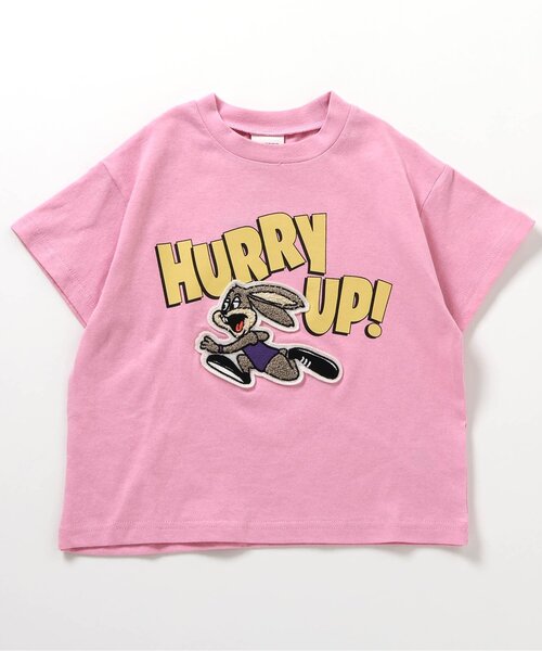 BREEZE(ブリーズ)の「【ジュニア対応】アニマルカレッジ半袖Tシャツ(Tシャツ/カットソー・キッズ・オフホワイト/ネイビー/イエロー/グリーン/ピンク・80/90/100/110/120/130/140)」の5枚目の写真