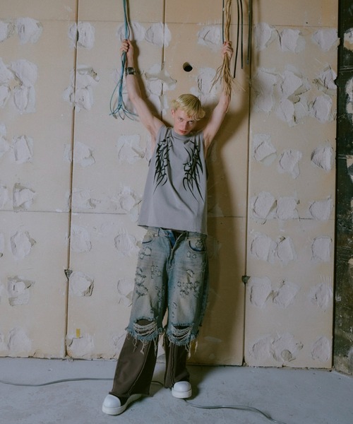 FR(13)NDS（フレンズ）の「FR(13)NDS /フレンズ/HDKデニムショーツ（デニムパンツ・メンズ・ブルー/ブラック・F）」の17枚目の写真