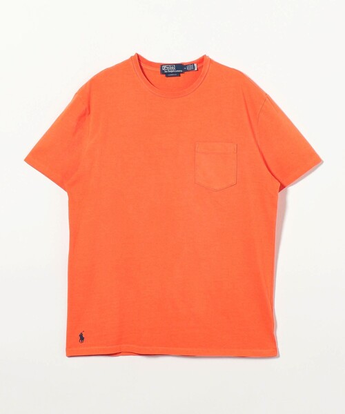 Lauren ラルフローレン ガーメント ダイ クルーネック Tシャツ POLO RALPH LAUREN＞ガーメント ダイ Tシャツ（Tシャツ