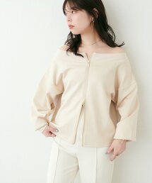 【WEB限定】WZIPふわもちダンボールプルオーバー
