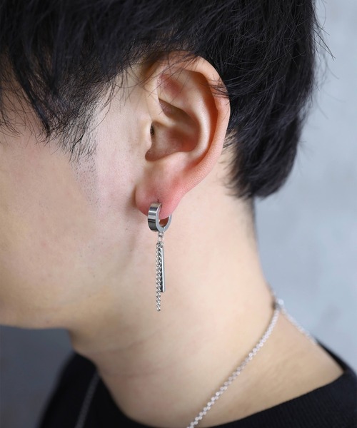 ARROWM チェーンスティック,ツインスティック ピアス/イヤーカフ
