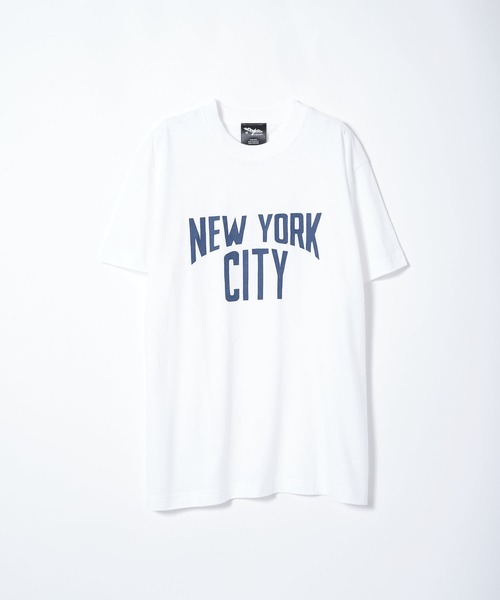 WORN FREE（ウォーンフリー）の「【 WORN FREE / ウォーンフリー 】JOHN LENON NEW YORK CITY S/S TEE（Tシャツ/カットソー・メンズ・ブラック/ホワイト・LARGE/SMALL/MEDIUM/X-LARGE）」の10枚目の写真