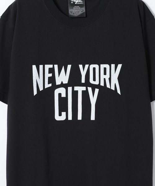 WORN FREE（ウォーンフリー）の「【 WORN FREE / ウォーンフリー 】JOHN LENON NEW YORK CITY S/S TEE（Tシャツ/カットソー・メンズ・ブラック/ホワイト・LARGE/SMALL/MEDIUM/X-LARGE）」の9枚目の写真