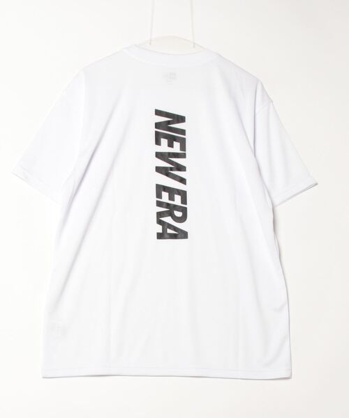 NEW ERA(ニューエラ)の「ニューエラ PA SS TECH TEE WORDMARK LOGO WHI(Tシャツ/カットソー・メンズ・ホワイト・M/L/LL)」の2枚目の写真