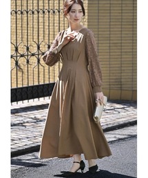 「細見え 美タック」 オケージョンワンピース