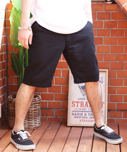 8(eight)(エイト)の「リネンショートパンツ(その他パンツ・メンズ・ホワイト/カーキ/ブラック/ネイビー/ベージュ/グレー・X-LARGE/MEDIUM/SMALL/XX-LARGE/LARGE)」の1枚目の写真