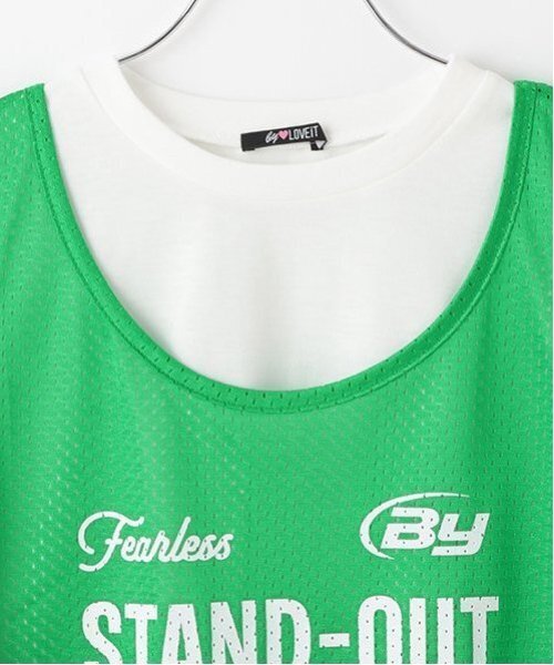 by LOVEiT(バイラビット)の「メッシュロングTシャツセット(アンサンブル・キッズ・ブラック/パープル/グリーン・120cm/130cm/140cm/150cm/160cm)」の13枚目の写真