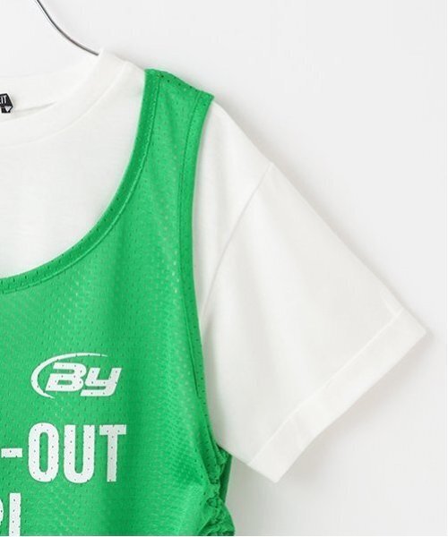 by LOVEiT(バイラビット)の「メッシュロングTシャツセット(アンサンブル・キッズ・ブラック/パープル/グリーン・120cm/130cm/140cm/150cm/160cm)」の14枚目の写真