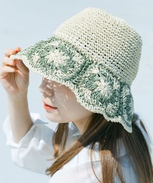 SMELLY | クロシェモチーフペーパーハット(ハット)