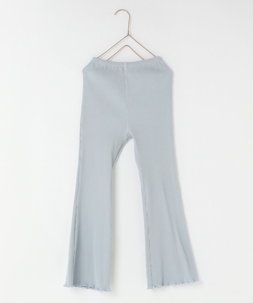 LOWRYS FARM（ローリーズファーム）の「カットフレアパンツ　495473（その他パンツ・キッズ・ブルー系その他/ブラック/グレイッシュベージュ/ブルー/パープル系その他/ブラック×ホワイト/グリーン系その他/ドット/ピンク/ライム・130cm/120cm/110cm/140cm/150cm）」の6枚目の写真