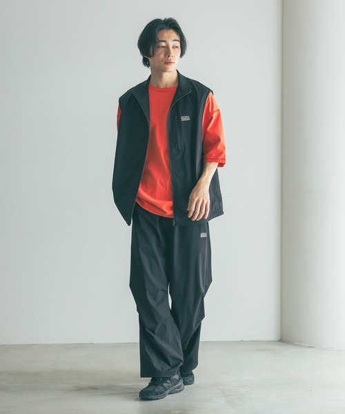 LOWRYS FARM（ローリーズファーム）の「ＳＩＥＲＲＡナイロンパンツ　 490971（その他パンツ・メンズ・ブラック/グレー・MEDIUM/LARGE）」の3枚目の写真