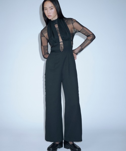 TELOPLAN テーロプラン ブラック Armin Jumpsuits セール】【TELOPLAN】Dorje Jumpsuit / ドルジェジャンプスーツ