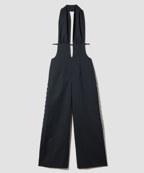 TELOPLAN(テーロプラン)の「【TELOPLAN】Dorje Jumpsuit / ドルジェジャンプスーツ(ワンピース・レディース・ブラック/グレー・ONE SIZE)」の4枚目の写真