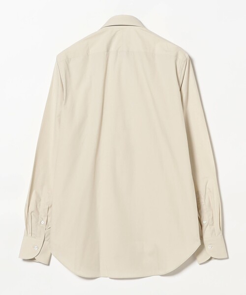 BEAMS F(ビームスエフ)の「コットン ポプリン レギュラーカラーシャツ(シャツ/ブラウス・メンズ・ベージュ・43/41/40/39/38/37/42)」の6枚目の写真