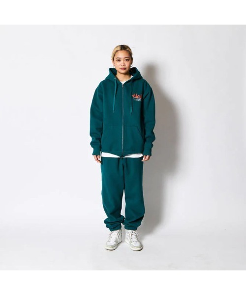 AKTR（アクター）の「AKTR LOGO SWEAT PANTS (アクター ロゴ スウェット パンツ)（スウェットパンツ・メンズ・グリーン・X-LARGE/XX-LARGE）」の8枚目の写真