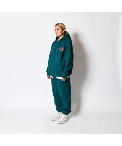 AKTR（アクター）の「AKTR LOGO SWEAT PANTS (アクター ロゴ スウェット パンツ)（スウェットパンツ・メンズ・グリーン・X-LARGE/XX-LARGE）」の9枚目の写真
