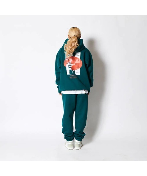 AKTR（アクター）の「AKTR LOGO SWEAT PANTS (アクター ロゴ スウェット パンツ)（スウェットパンツ・メンズ・グリーン・X-LARGE/XX-LARGE）」の10枚目の写真