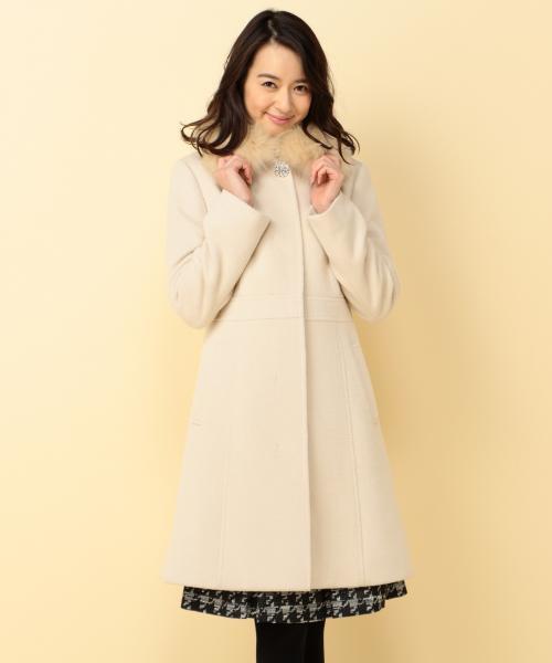 any SiS（エニィスィス）の「ジュエルアンゴラ コート（その他アウター  