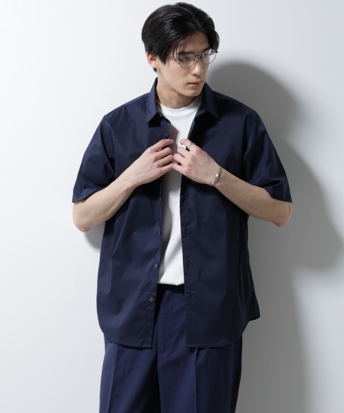 セール】｢ICE FLOW LINEN｣レギュラーカラーシャツ 半袖（シャツ
