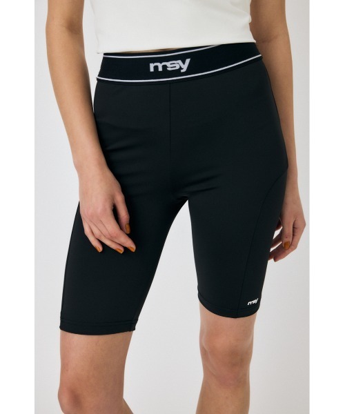 MOUSSY（マウジー）の「MSY BIKER ショーツ（その他パンツ・レディース・ブラック/ネイビー・FREE）」の2枚目の写真