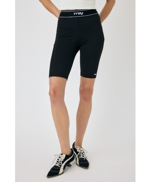 MOUSSY（マウジー）の「MSY BIKER ショーツ（その他パンツ・レディース・ブラック/ネイビー・FREE）」の5枚目の写真