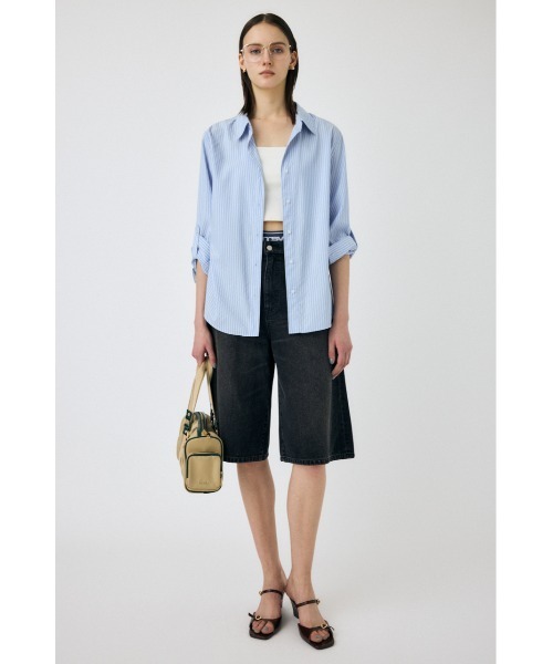 MOUSSY（マウジー）の「MSY BIKER ショーツ（その他パンツ・レディース・ブラック/ネイビー・FREE）」の14枚目の写真