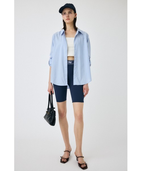 MOUSSY（マウジー）の「MSY BIKER ショーツ（その他パンツ・レディース・ブラック/ネイビー・FREE）」の15枚目の写真