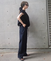 LAULEN（ローレン）の「linen gather balloon blouse /リネン ギャザー