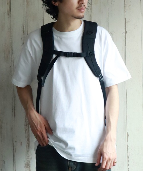 Overland(オーバーランド)の「【OverLand EQUIPMENT/オーバーランドイクイップメント】BACK PACK/バックパック(容量:約25L)(バックパック/リュック・メンズ・ブラック・FREE)」の5枚目の写真