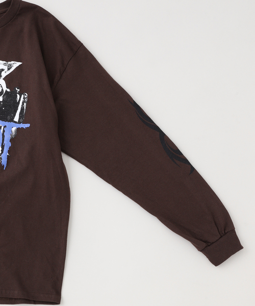 PLEASURES（プレジャー）の「PLEASURES × SlipKnot COMPASS L/S Tee（Tシャツ/カットソー・メンズ・ブラウン・MEDIUM/LARGE/X-LARGE）」の8枚目の写真