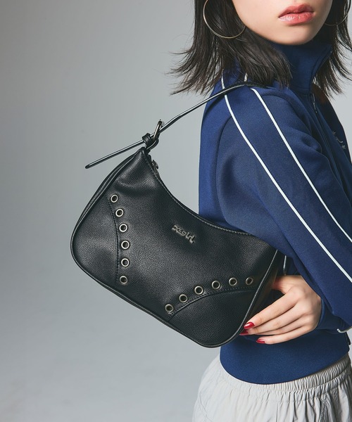 EYELET FAUX LEATHER HAND BAG（ハンドバッグ）｜X-girl（エックス