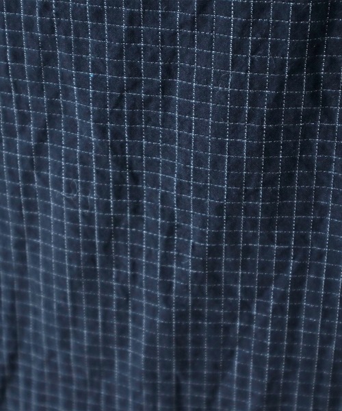 bulle de savon(ビュルデサボン)の「△ナチュラルリップルボイル シャツワンピース(ワンピース・レディース・ブラック/アイボリー/ホワイト・FREE)」の18枚目の写真