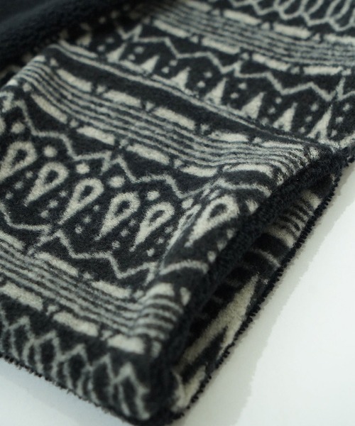 EGO TRIPPING(エゴトリッピング)の「mko12939-DUALWOOL マフラー(マフラー・メンズ・グレー/ブラック・FREE)」の6枚目の写真