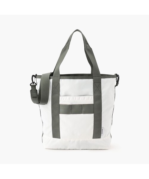 BRIEFING トートバッグ ホワイト/ネイビー ブリーフィング BRIEFING 日本正規品 ブリーフィング トート