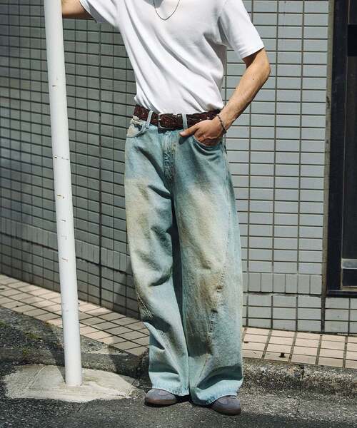 JOURNAL STANDARD（ジャーナルスタンダード）の「キャノン デニム 5ポケット パンツ（デニムパンツ・メンズ・ブラック系その他/ブルー系その他/コバルトブルー・SMALL/MEDIUM/LARGE）」の8枚目の写真