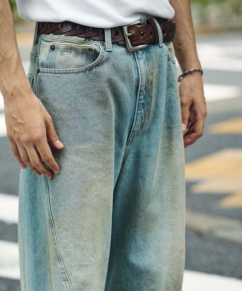 JOURNAL STANDARD（ジャーナルスタンダード）の「キャノン デニム 5ポケット パンツ（デニムパンツ・メンズ・ブラック系その他/ブルー系その他/コバルトブルー・SMALL/MEDIUM/LARGE）」の10枚目の写真