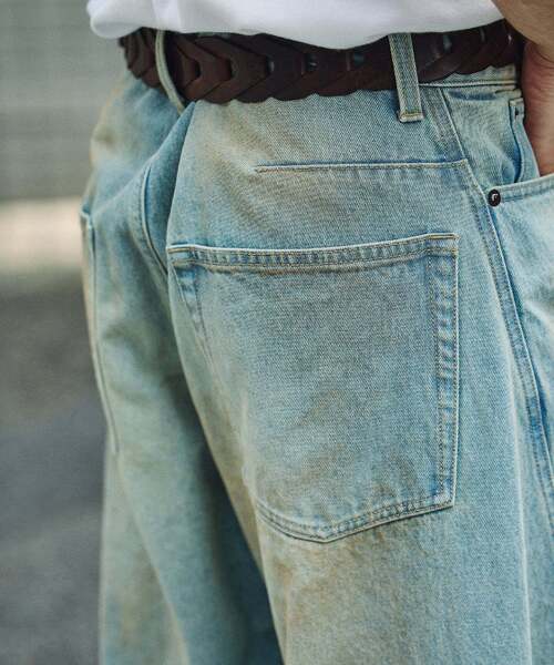 JOURNAL STANDARD（ジャーナルスタンダード）の「キャノン デニム 5ポケット パンツ（デニムパンツ・メンズ・ブラック系その他/ブルー系その他/コバルトブルー・SMALL/MEDIUM/LARGE）」の11枚目の写真