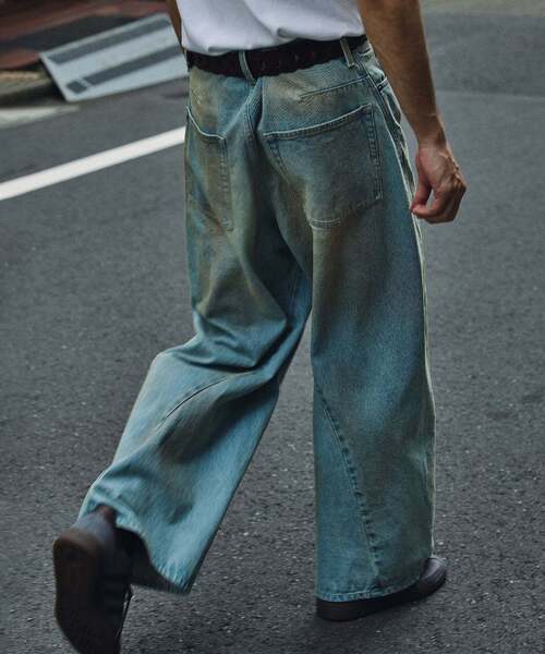 JOURNAL STANDARD（ジャーナルスタンダード）の「キャノン デニム 5ポケット パンツ（デニムパンツ・メンズ・ブラック系その他/ブルー系その他/コバルトブルー・SMALL/MEDIUM/LARGE）」の13枚目の写真