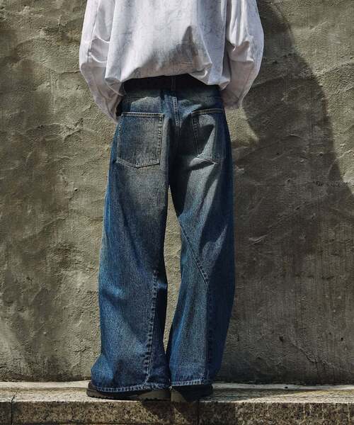 JOURNAL STANDARD（ジャーナルスタンダード）の「キャノン デニム 5ポケット パンツ（デニムパンツ・メンズ・ブラック系その他/ブルー系その他/コバルトブルー・SMALL/MEDIUM/LARGE）」の19枚目の写真