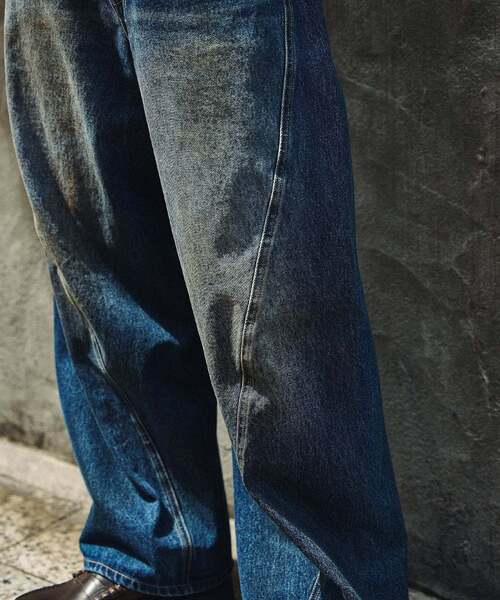 JOURNAL STANDARD（ジャーナルスタンダード）の「キャノン デニム 5ポケット パンツ（デニムパンツ・メンズ・ブラック系その他/ブルー系その他/コバルトブルー・SMALL/MEDIUM/LARGE）」の20枚目の写真