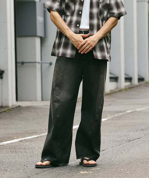 JOURNAL STANDARD（ジャーナルスタンダード）の「キャノン デニム 5ポケット パンツ（デニムパンツ・メンズ・ブラック系その他/ブルー系その他/コバルトブルー・SMALL/MEDIUM/LARGE）」の22枚目の写真