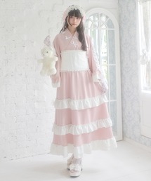 新品未使用【夢展望】ディアマイラブ いちご＆さくらんぼ柄浴衣 533373-03.jpg